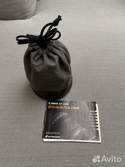 Canon EF 16-35mm f/2.8 L II USM + бленда
