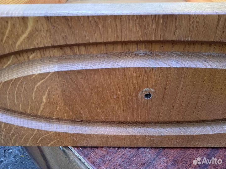 Ящик мебельный деревянный, фасад дубовый