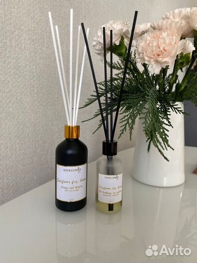 Свечи восковые ароматические и декор из гипса