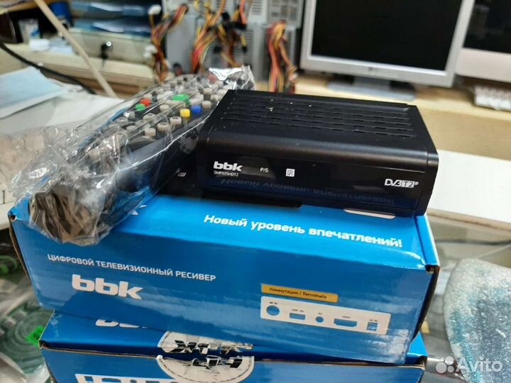 Цифровая тв приставка dvb t2 bbk Новая