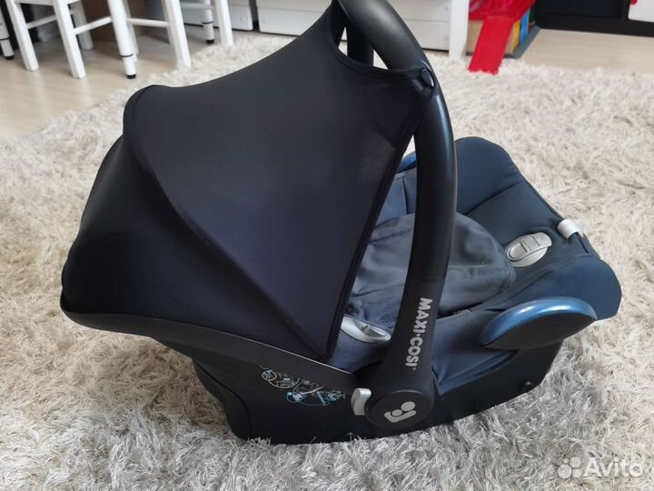 Автолюлька maxi cosi cabriofix с базой isofix