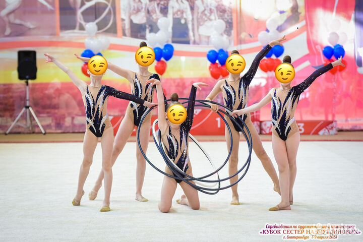 Групповые купальники для гимнастики