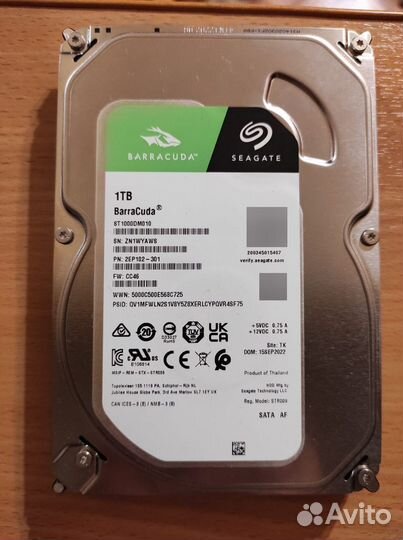Жесткие диски на 500гб,1тб