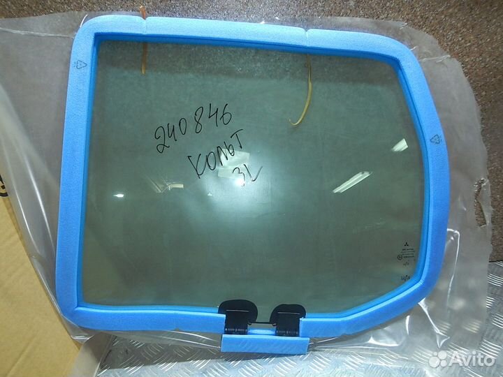 Стекло двери задней левой, Mitsubishi (Митсубиси)