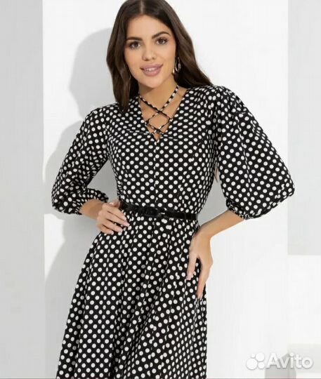 Платье шёлковое 48