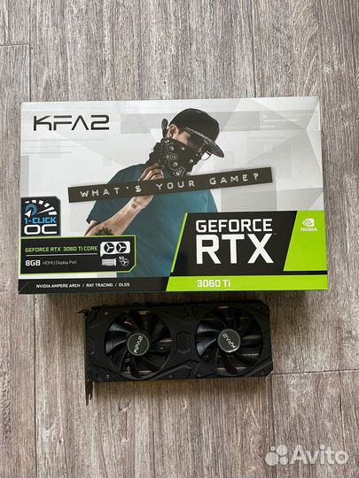 Видеокарта rtx 3060ti KFA2