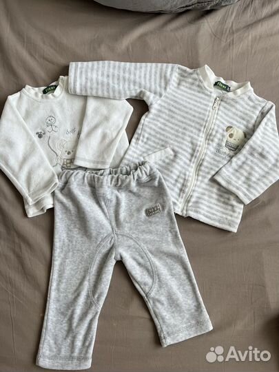 Детские вещи пакетом на мальчика 74 80 см