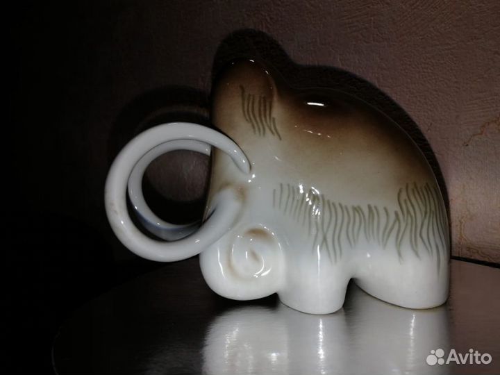 Мамонт лфз фарфор редкий СССР