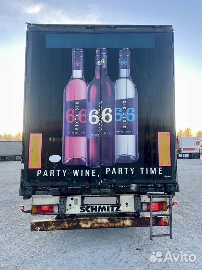 Полуприцеп шторный Schmitz Cargobull S01, 2004