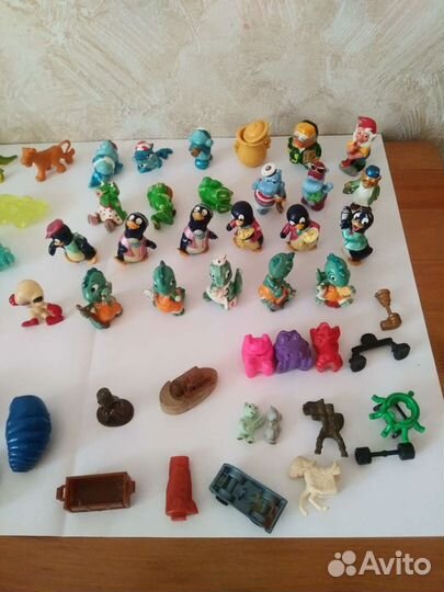 Игрушки из киндера чупа чупс 90х детали