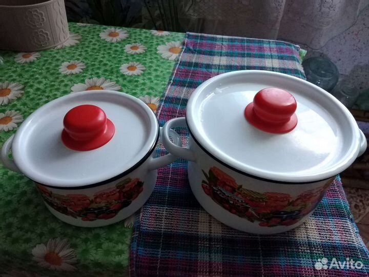 Кастрюльки б/у, обмен