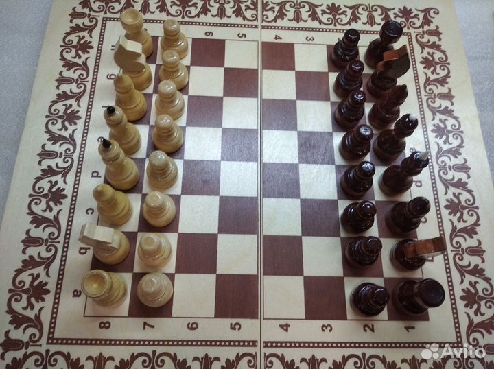 Шахматы+Нарды+Русское лото+Шашки+Карты Набор 5 в 1