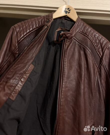 Мужская кожаная куртка Tigha M