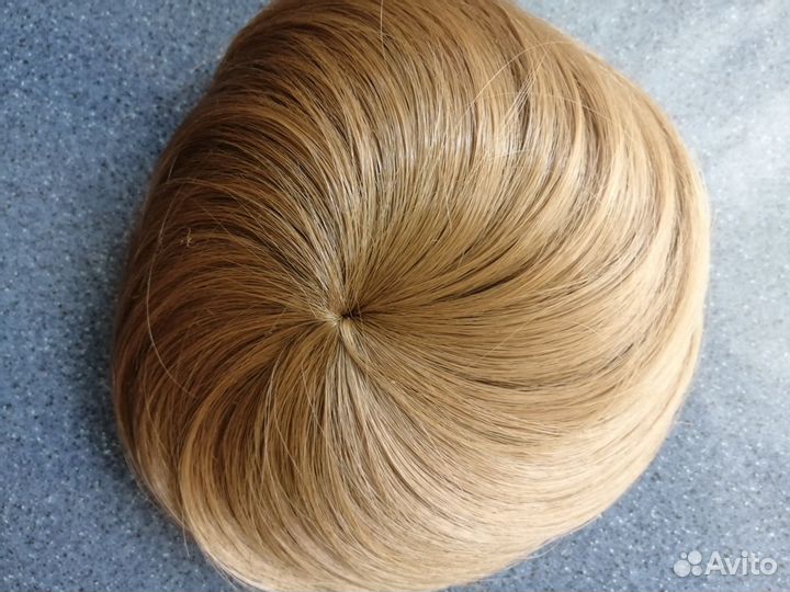 Накладные волосы, гулька шиньон пучок