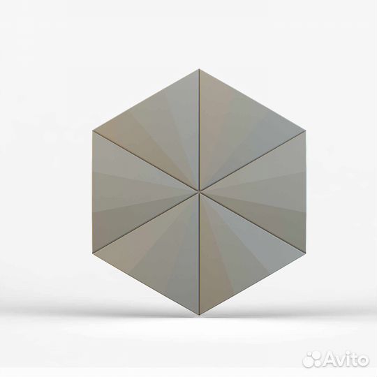 Гипсовая 3D панель 
