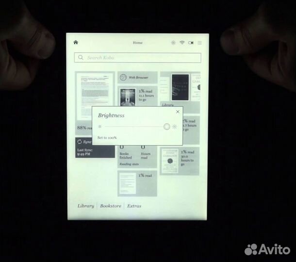 Kobo H2O 4Gb, Wi-Fi, LED, Touch + чехол