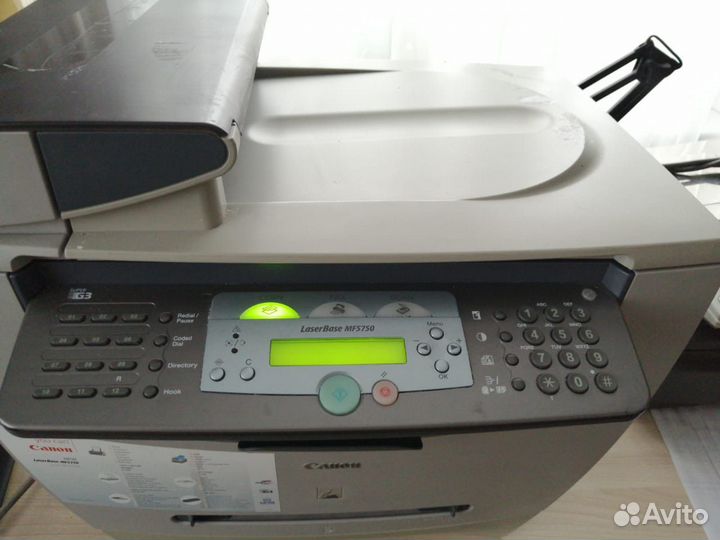 Принтер canon laserbase mf5750