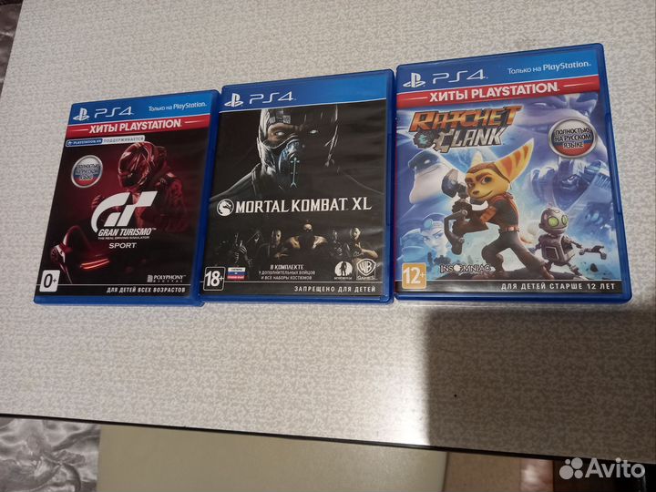 Игры для приставки PS4