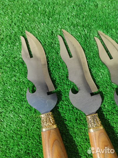 Нож вилка для снятия мяса