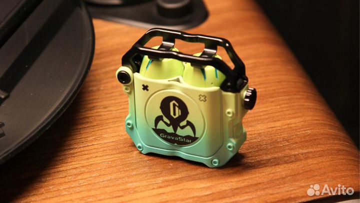 Беспроводные наушники Gravastar Sirius Neon Green