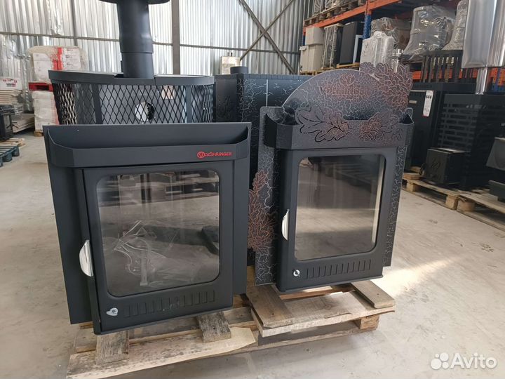 Печь дровяная для бани