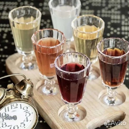 Набор хрустальных лафитников 25 мл