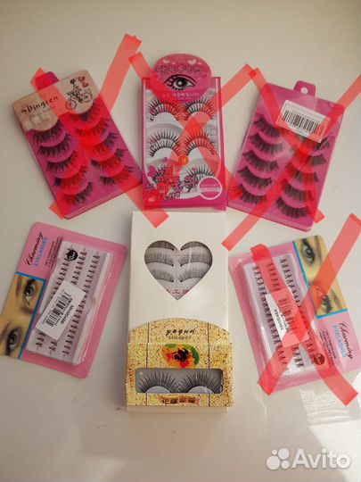 Накладные ресницы, перьевые ресницы, тату-стикеры