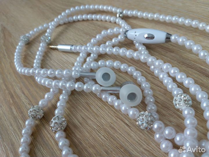 Наушники-ожерелье с микрофоном (новые)