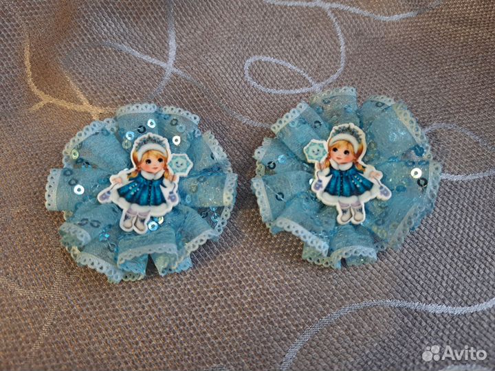 Заколка для волос ручная работа