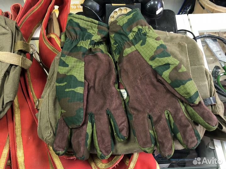 Перчатки армейские утепленные кмф оригинальные