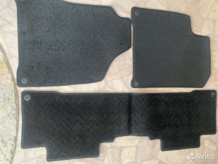 Коврики салона ворсовые на Ssang jong Action New