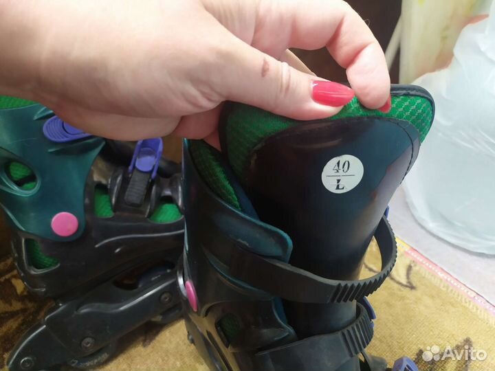 Роликовые коньки 40 размер