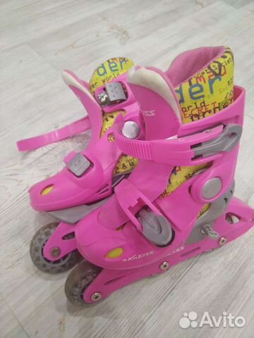 Роликовые коньки детские раздвижные