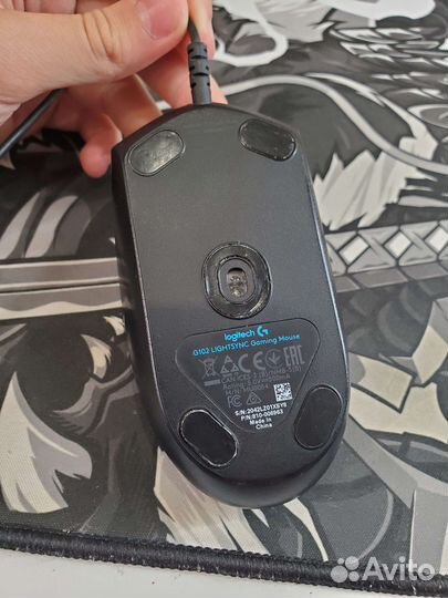 Игровая компьютерная мышь logitech G102 lightsync