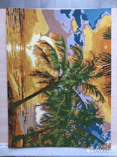 Нарисованные картины по номерам