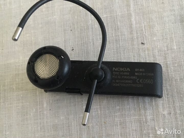 Блютуз гарнитура для телефона Nokia
