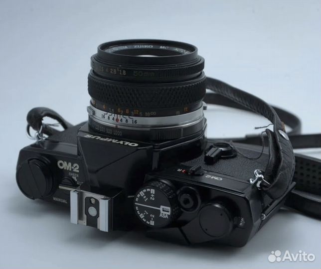 Olympus OM2 black + Zuiko MC Auto-S 1:1.8 f50 mm