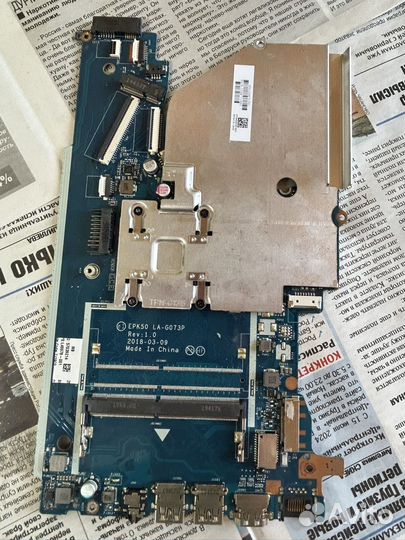 Материнская плата LA-G073P N4000