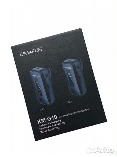 Беспроводной петличный микрофон kimafun KM-G10