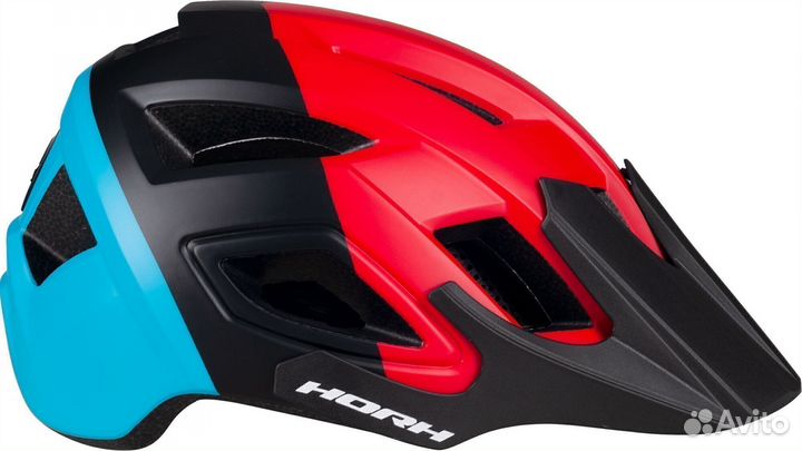 Шлем Horh 39 черно-красно-синий Ana4292