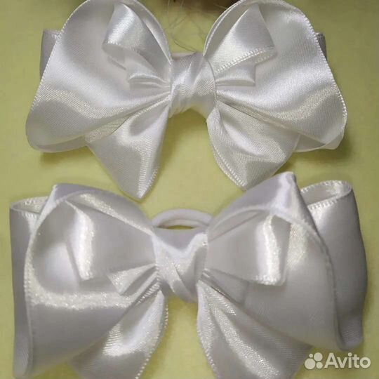 Бантики на резинке для волос