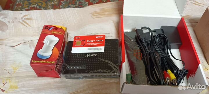 Комплект спутникового телевидения МТС