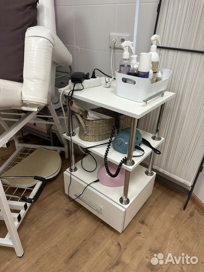 Тележка тумба с ящиком