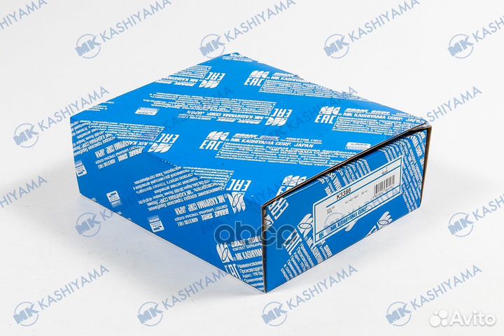 Колодки тормозные барабанные, задние K3386 MK