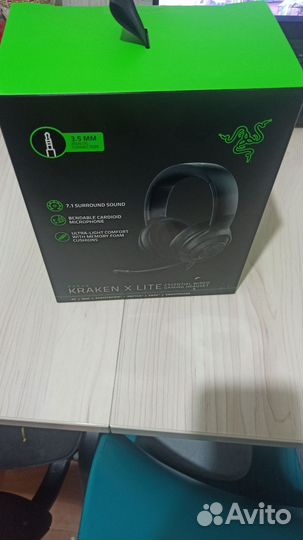 Игровые наушники Razer Kraken x lite
