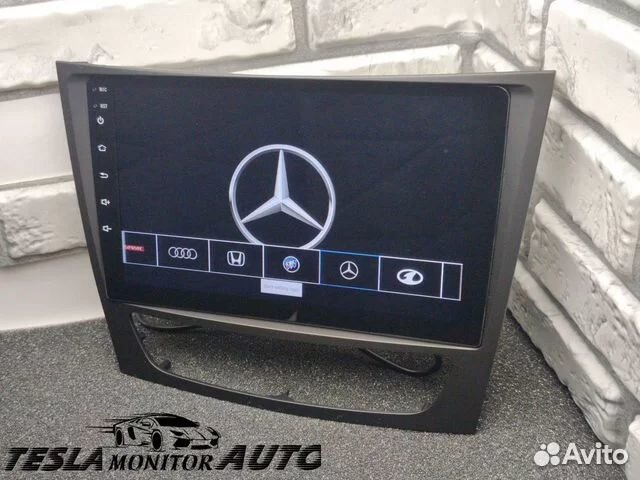 Магнитола на Mercedes w211 c219 9дюймов android 10
