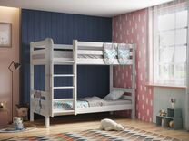 Детская кровать "Соня" 9 с прямой лестницей