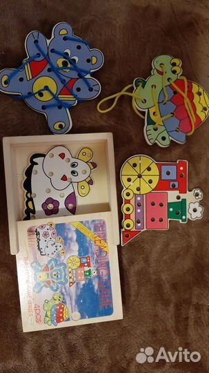 Деревянная шнуровка