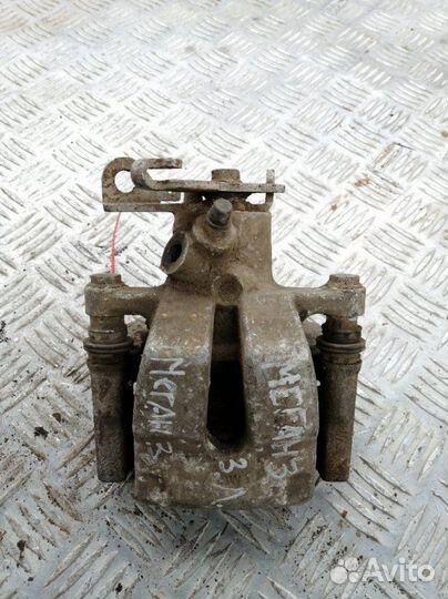 Суппорт задний левый Renault Megane 3 KZ0U 1.6 K4M