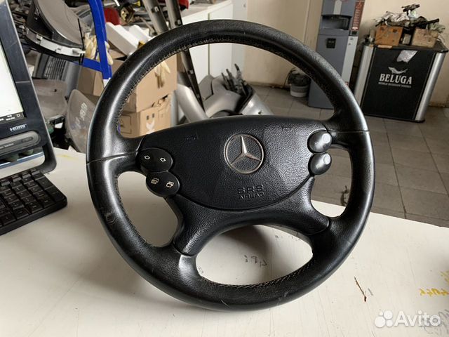 Рулевое колесо с подушкой MB C209 CLK Coupe